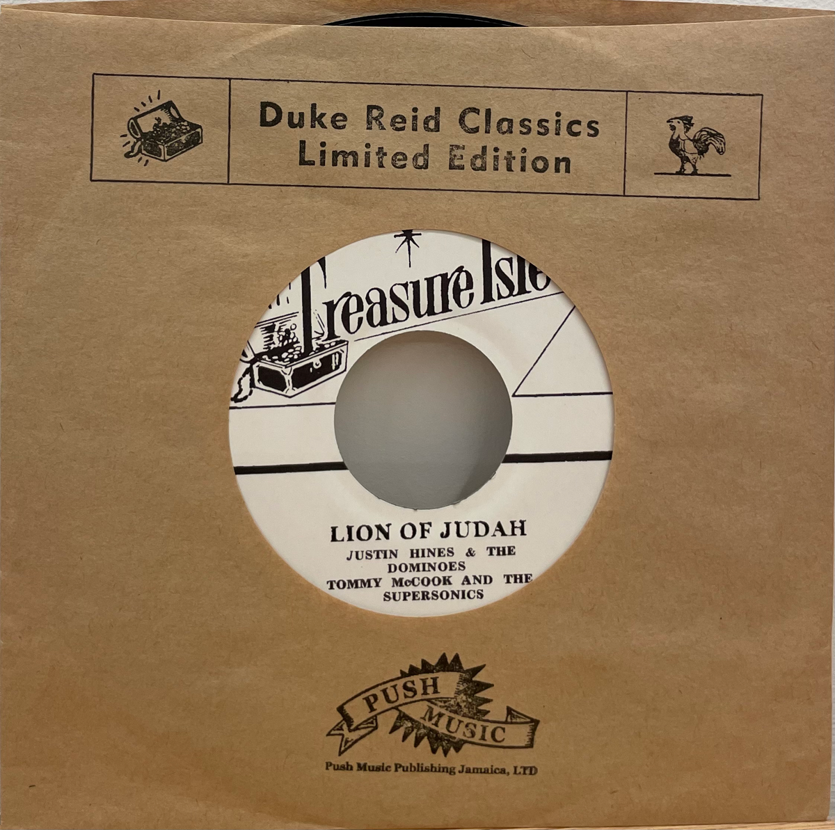 Justin Hines And The Dominoes - Lion of Judah / Tommy Mc Cook - Danger Man -007