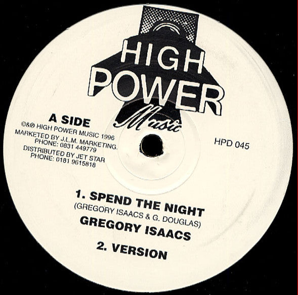 Gregory Isaacs / Twiggie – Spend The Night / Triangle Of Love
