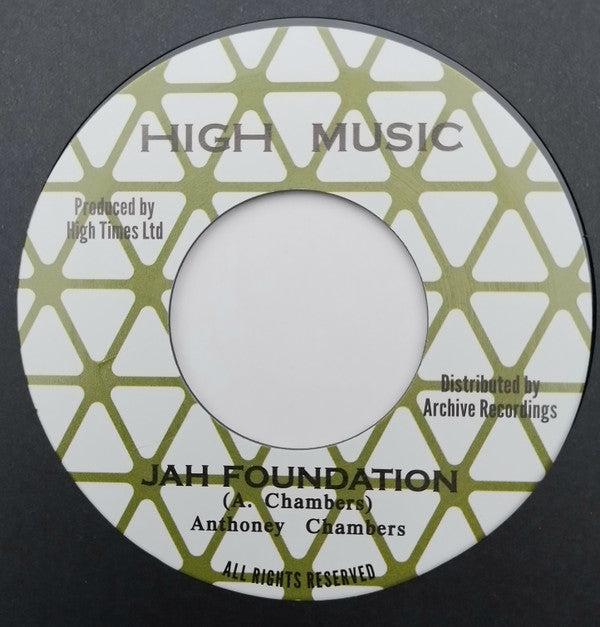 Anthoney Chambers  ‎– Jah Foundation
