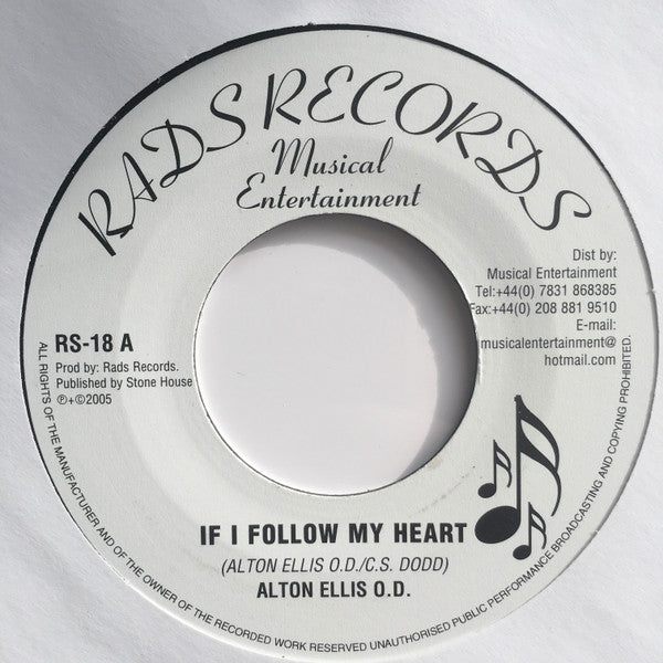 Alton Ellis – If I Follow My Heart