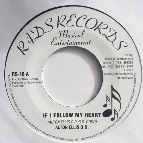 Alton Ellis – If I Follow My Heart
