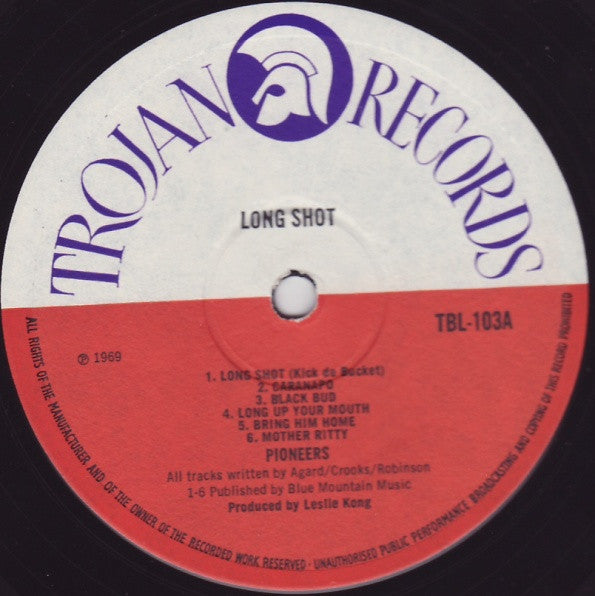 The Pioneers ‎– Long Shot