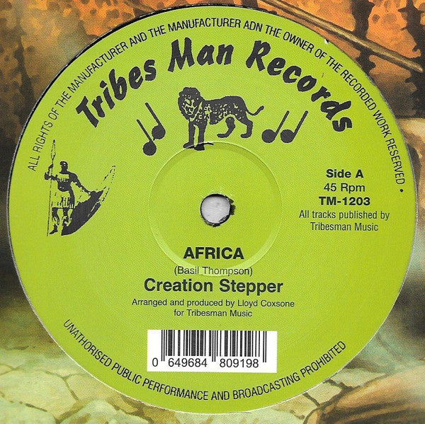Creation Stepper / Pebbles (3) – Africa