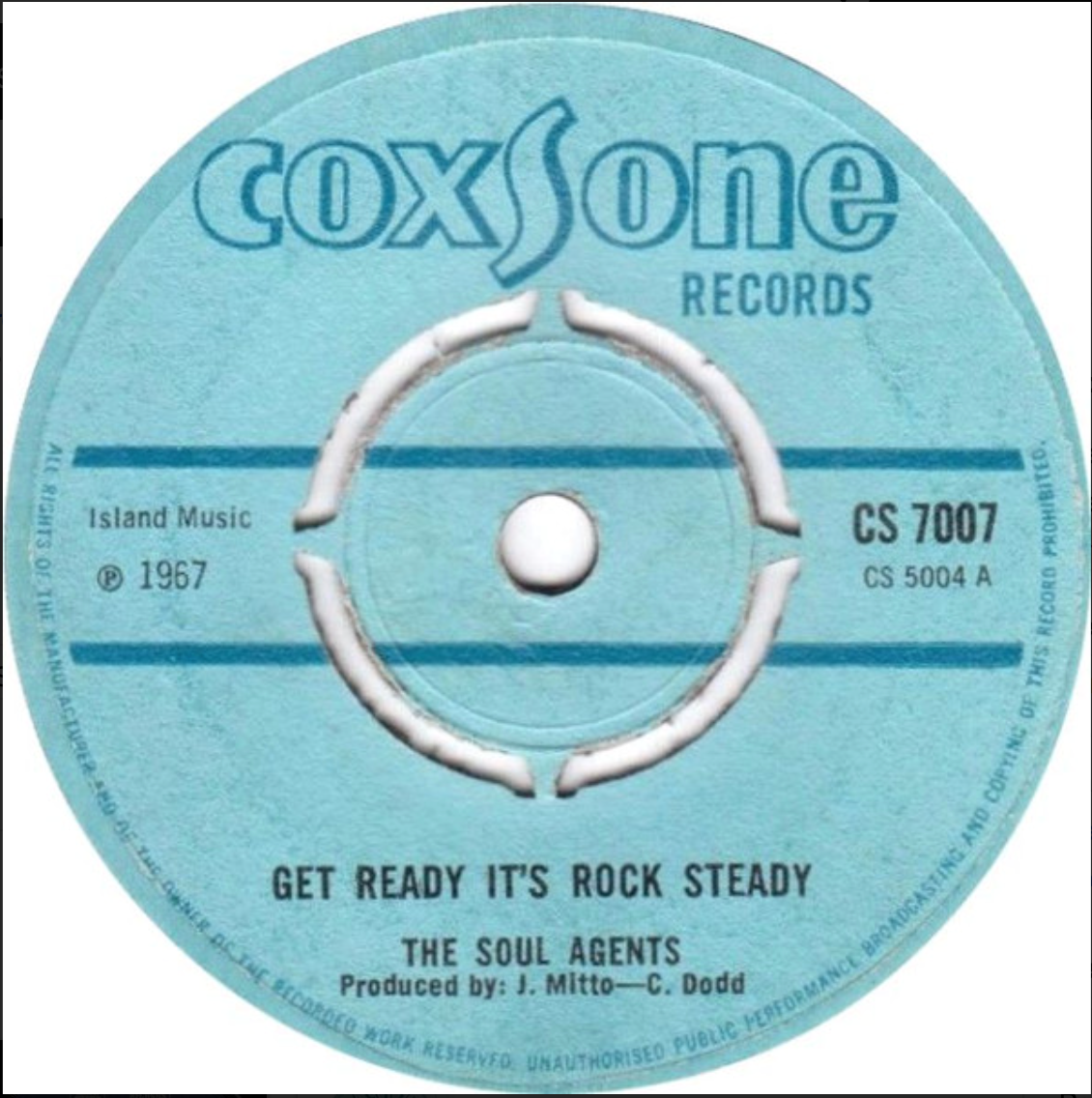 Get Ready It's Rock Steady / Smile Like an angel