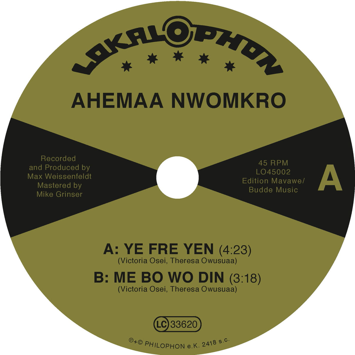 Ahemaa Nwomkro ‎– Ye Fre Yen / Me Bo Wo Din