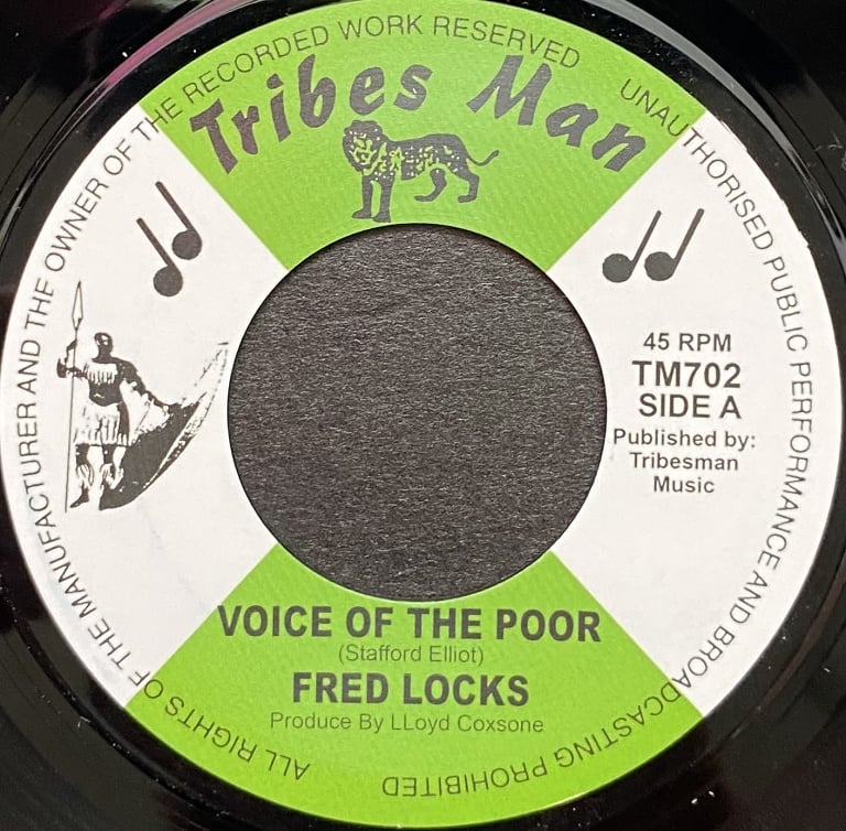Fred Locks ‎– Voice Of The Poor / Dub