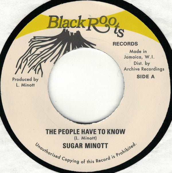 Sugar Minott ‎– The People Have To Know
