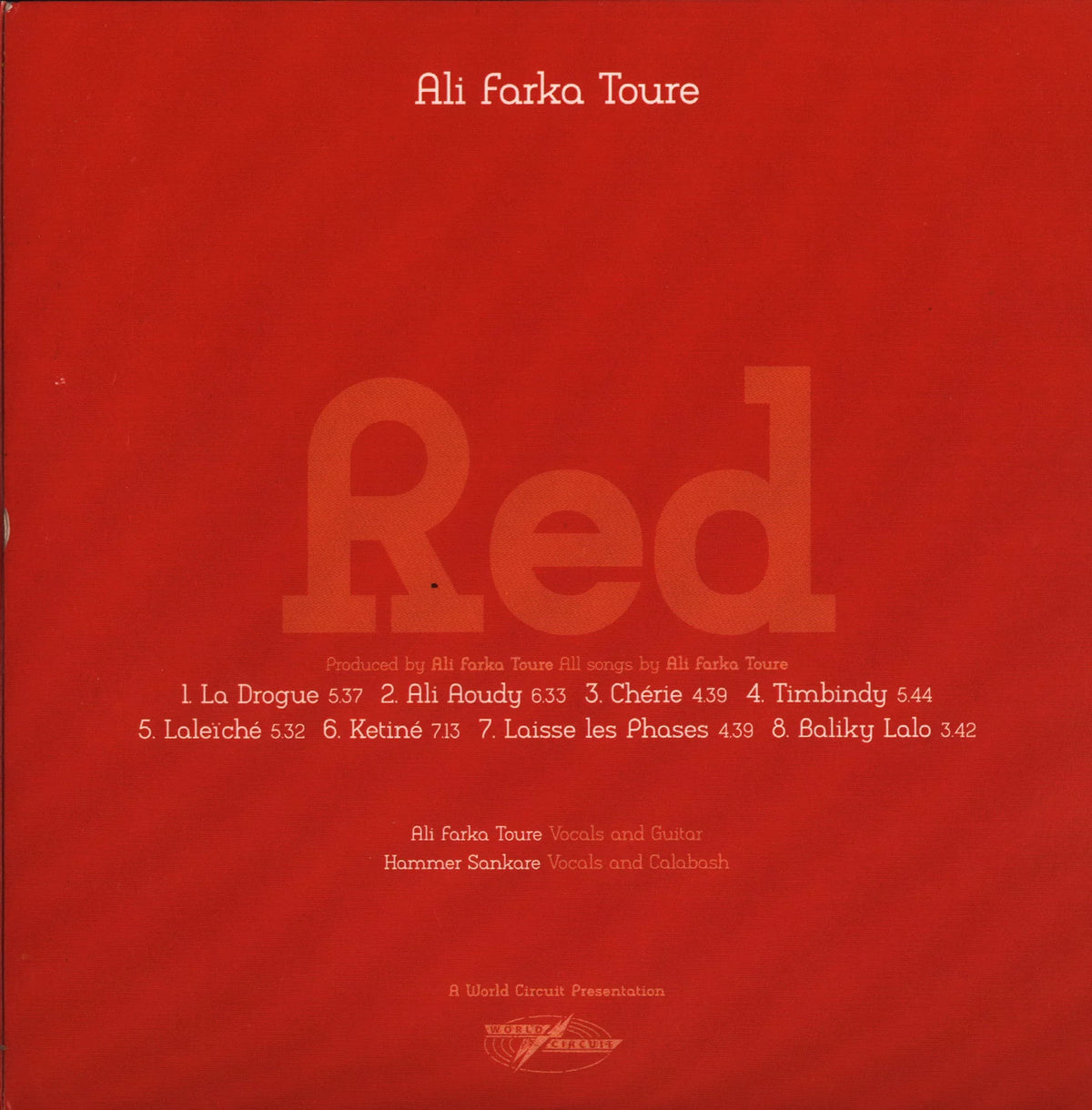 Ali Farka Touré – Red
