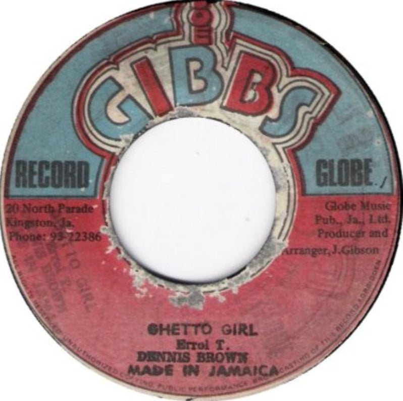 Dennis Brown ‎– Ghetto Girl