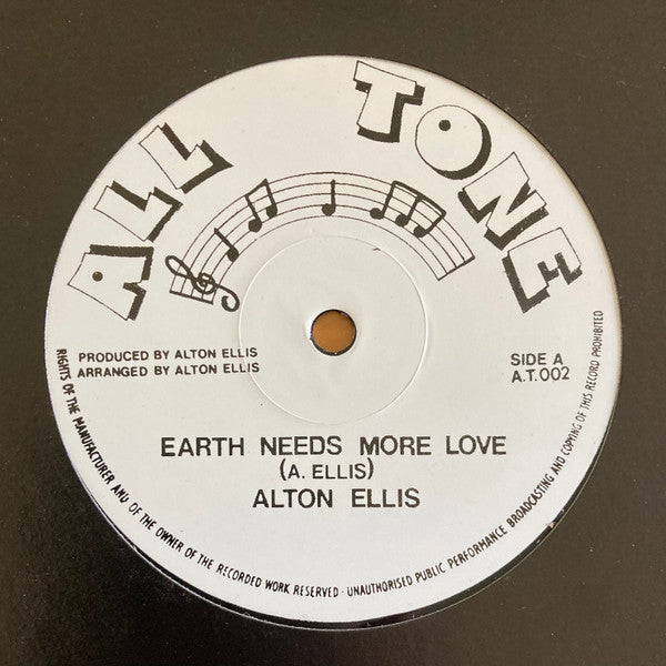 Alton Ellis ‎– Earth Needs More Love / Diverse Doctrine