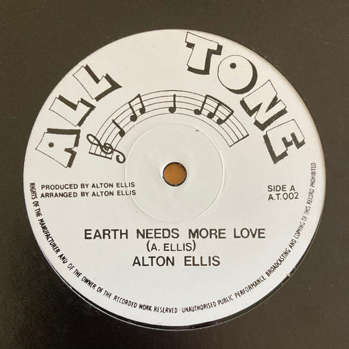 Alton Ellis ‎– Earth Needs More Love / Diverse Doctrine