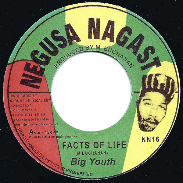 Big Youth – Facts Of Life / Medicine Doctor