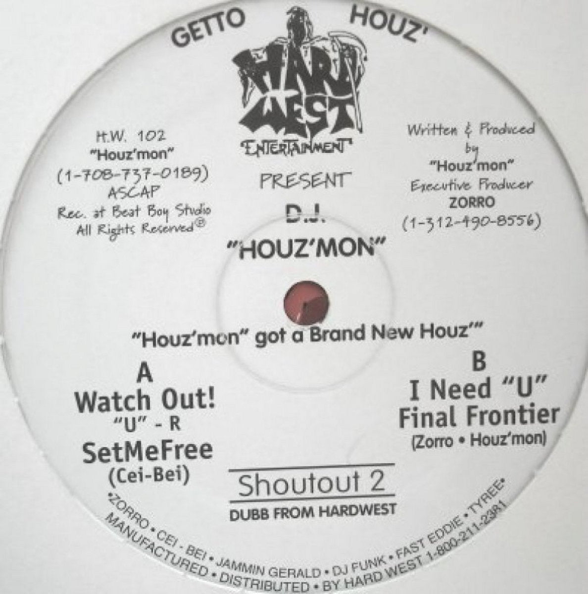 DJ HOUZ'MON - HOUZ'MON GOT A BRAND NEW HOUZ