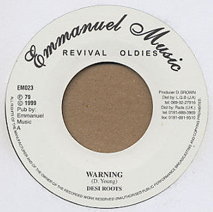Desi Roots – Warning