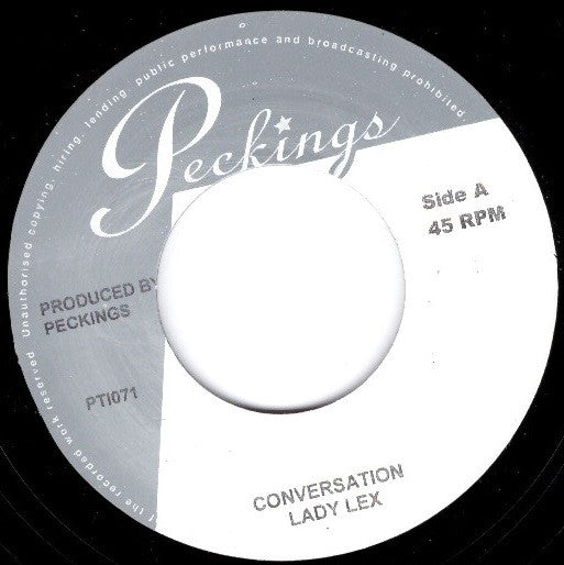 Lady Lex + Tarrus Riley + Baby Boom  ‎– Conversation / Chocolate