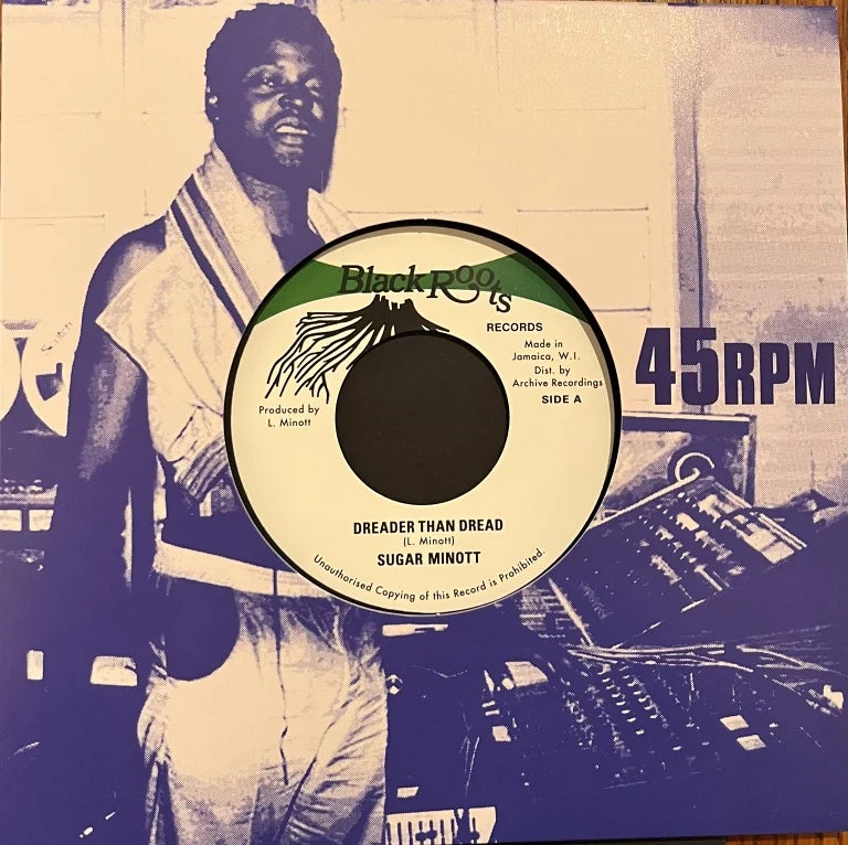 Sugar Minott - Dreader Than Dread 7"
