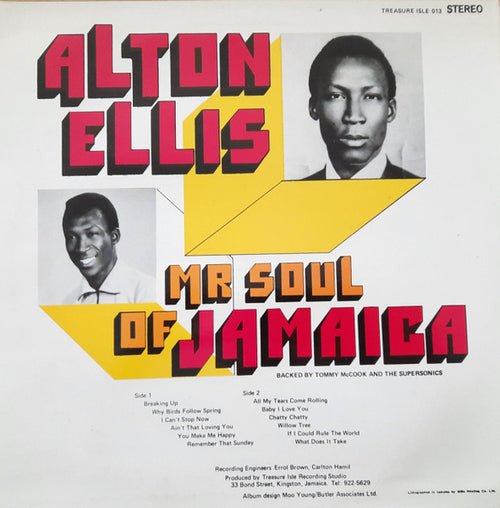 Alton Ellis – Mr Soul Of Jamaica