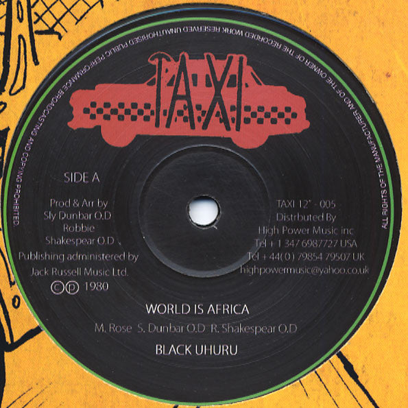 Black Uhuru – World Is Africa