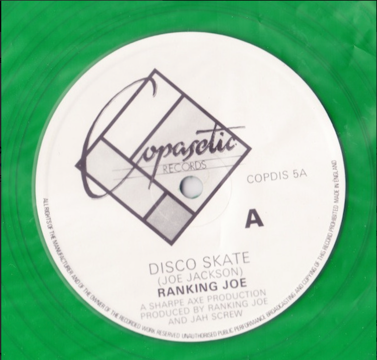 Ranking Joe ‎– Disco Skate
