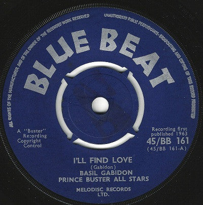 Basil Gabidon– I'll Find Love / What You Gonna Do