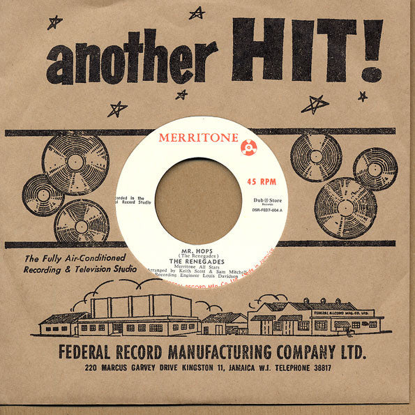 The Renegades (13) / Oswald Sewell ‎– Mr. Hops / Oh My Love