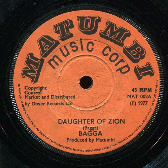 Bagga – Daughter Of Zion