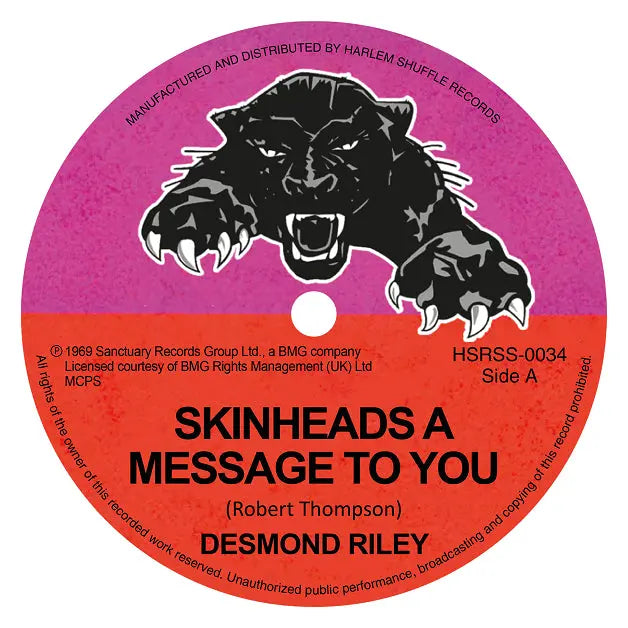 Desmond Riley – Skinheads A Message To You / If I Had Wings