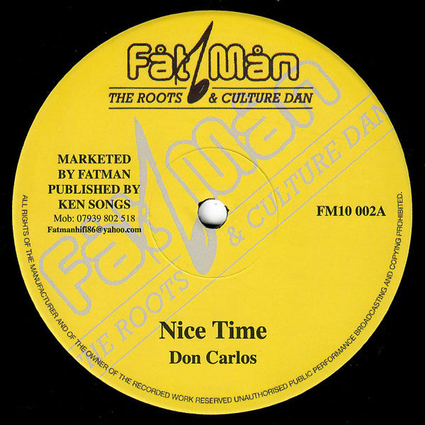 Don Carlos (2), Delroy Wilson – Nice Time