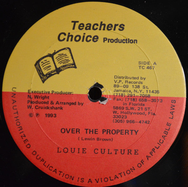 Louie Culture – Over The Property