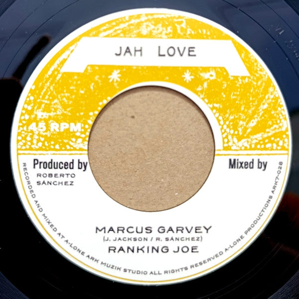 Ranking Joe + Lone Ark Riddim Force ‎– Marcus Garvey / Drummin' For Mosiah