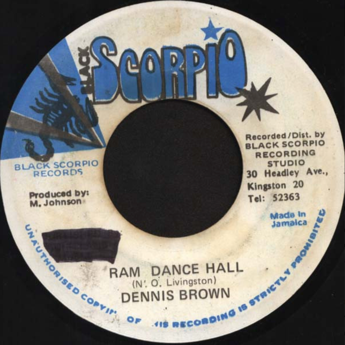 Dennis Brown ‎– Ram Dance Hall