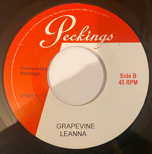 Macka B / Leanna (2) – Never Played A 45 / Grapevine