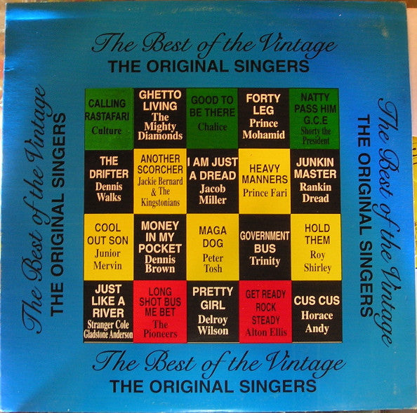 Various – The Best Of The Vintage - The Original Singers