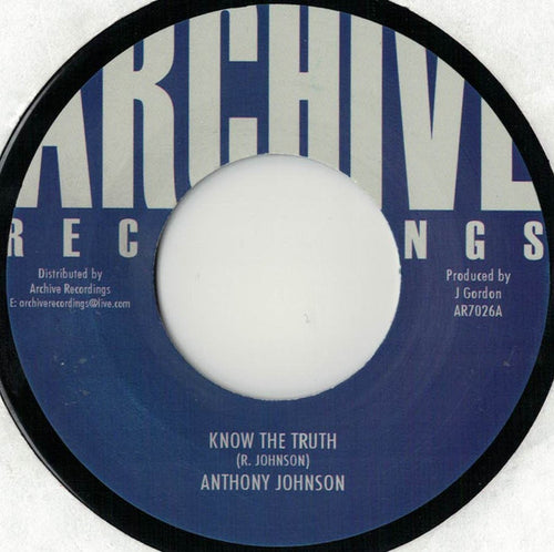 Anthony Johnson – Know The Truth