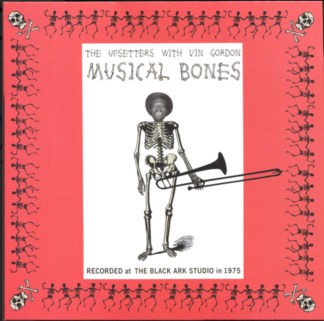 The Upsetters With Vin Gordon ‎– Musical Bones