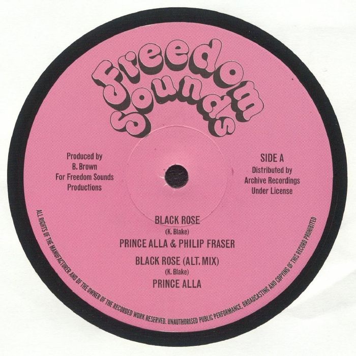 Prince Alla & Phillip Fraser ‎– Black Rose