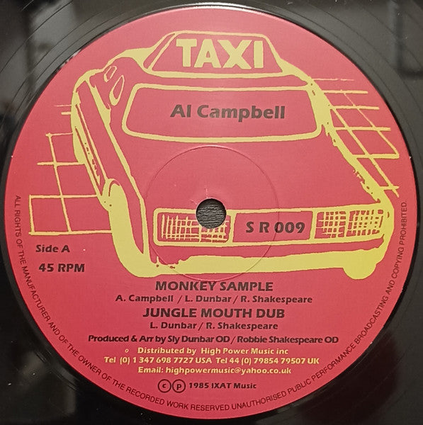 Al Campbell / Linval Thompson – Monkey Sample / Halla Them A Halla