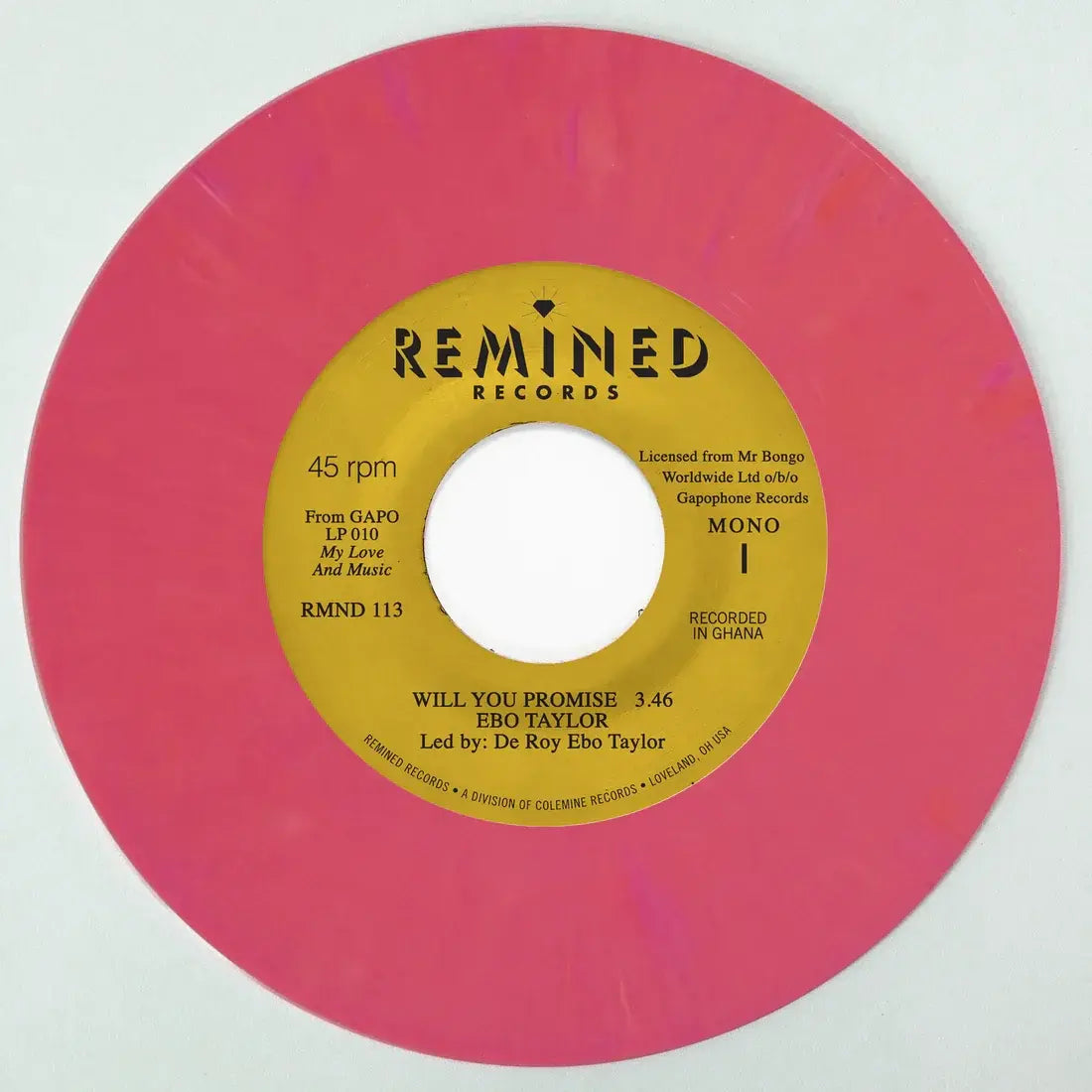 Ebo Taylor - Will You Promise (red vinyl)