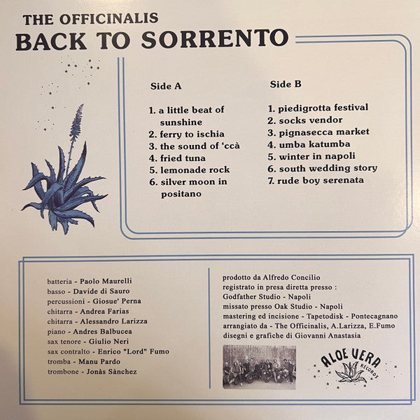 The Officinalis ‎– Back To Sorrento