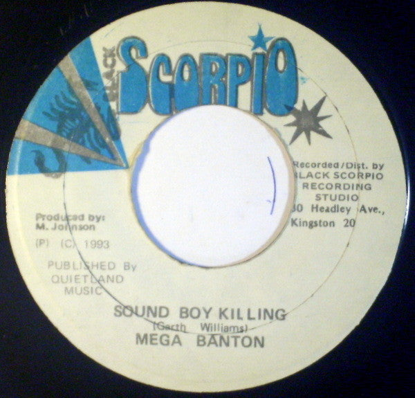 Mega Banton - Sound Boy Killing