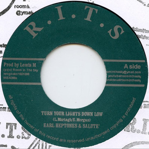 Earl Heptones & Salute – Turn Your Lights Down Low
