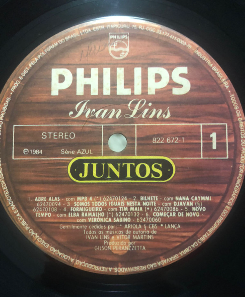 Ivan Lins ‎– Juntos