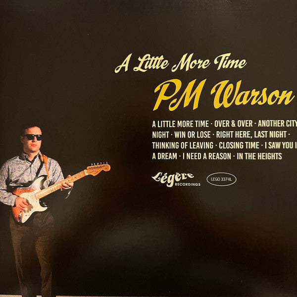 PM Warson - A Little More Time
