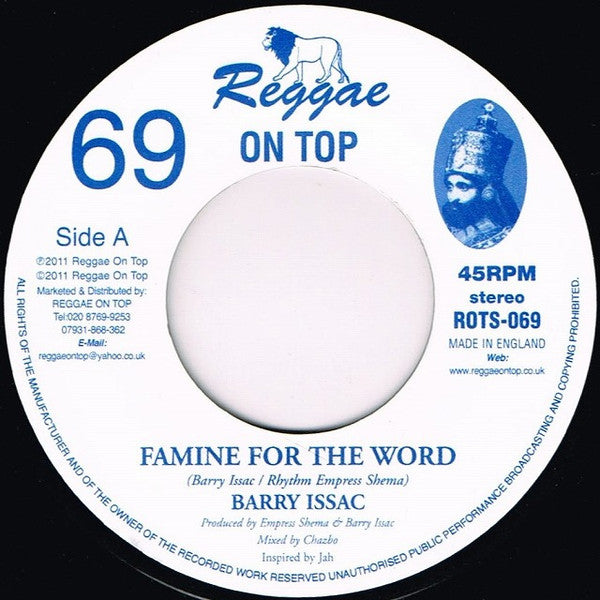 Barry Issac – Famine For The World