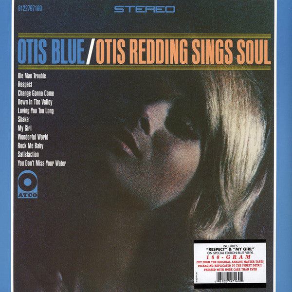 Otis Redding – Otis Blue / Otis Redding Sings Soul (Blue Vinyl)