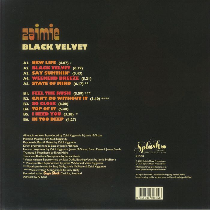 Zaimie – Black Velvet