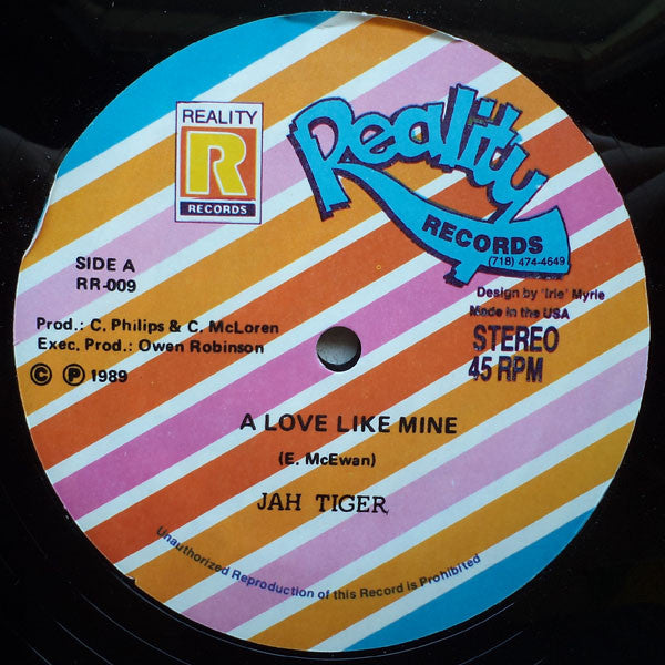 Jah Tiger – A Love Like Mine
