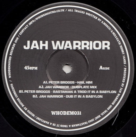 Peter Broggs – Hail HIM / Rastaman A Trod It In A Babylon