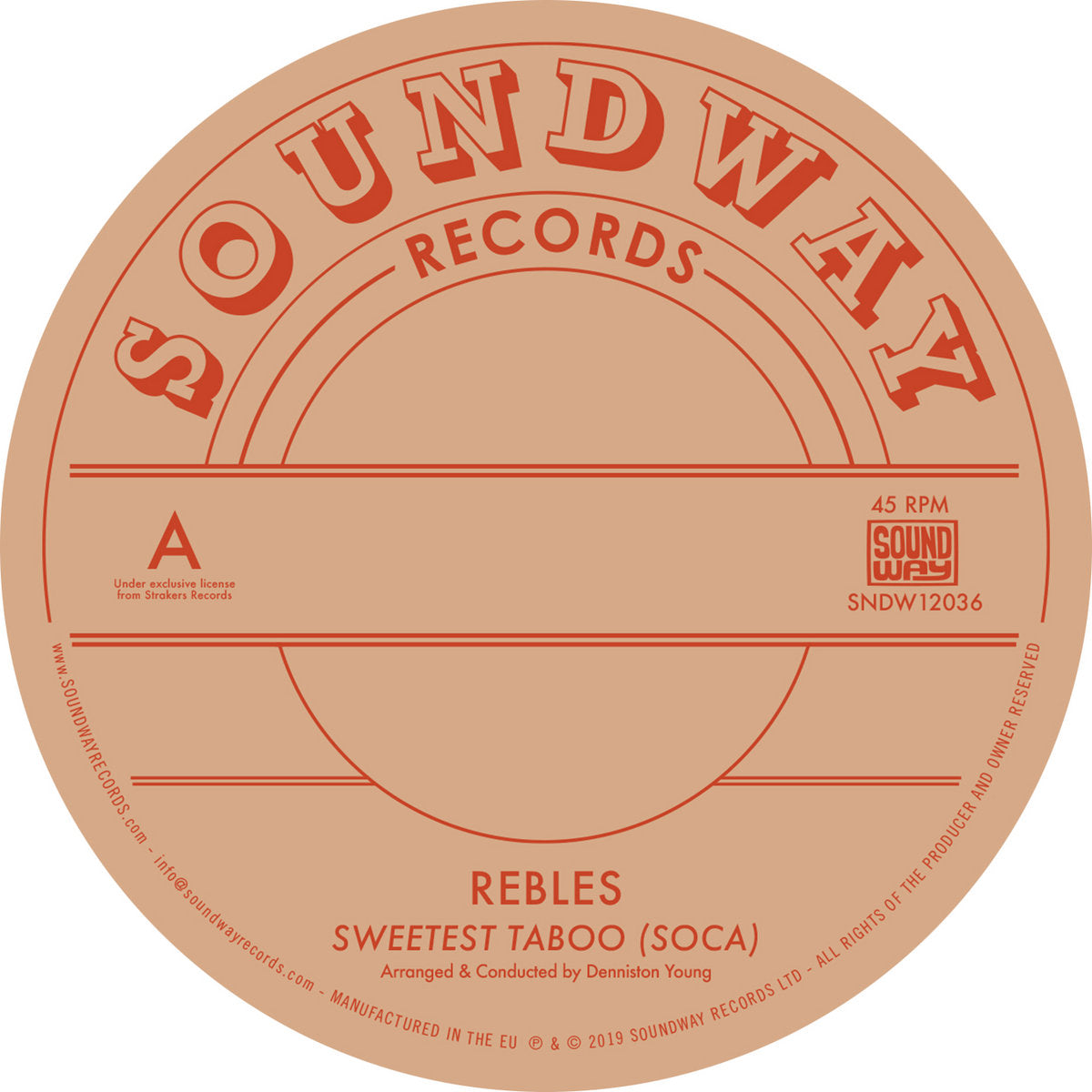Rebles ‎– Sweetest Taboo (Soca)